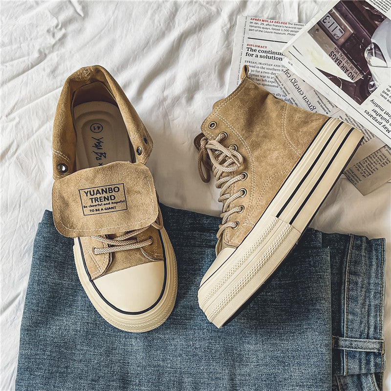 Step Up Your Style with Our Versatile Unisex Canvas Footwear