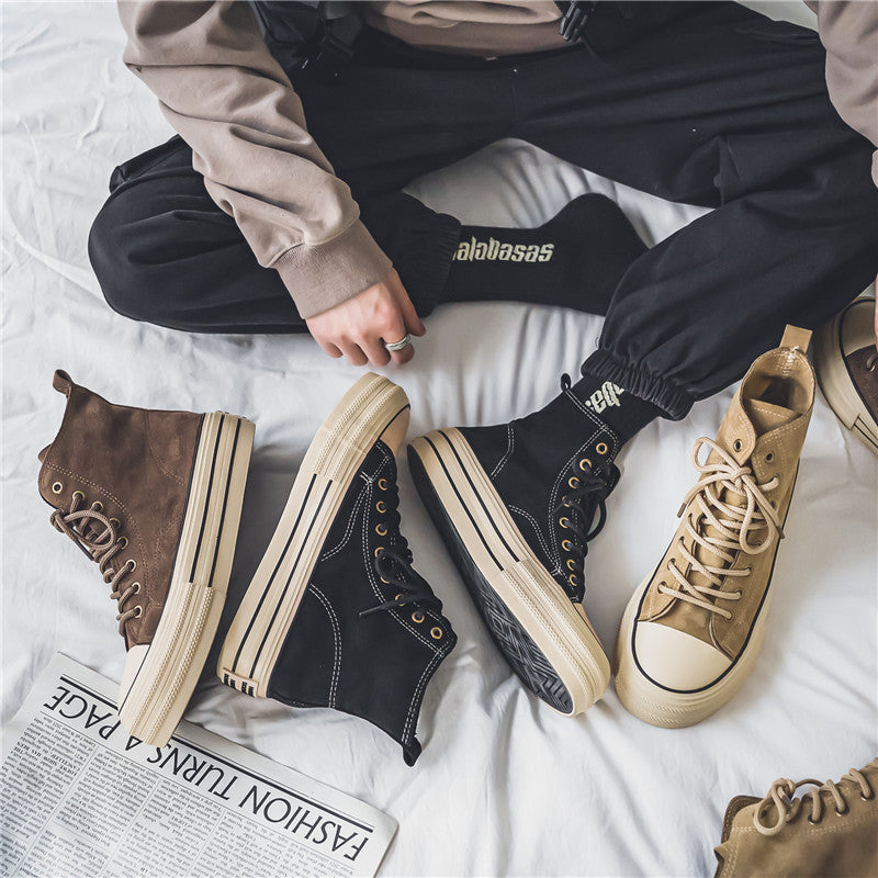 Step Up Your Style with Our Versatile Unisex Canvas Footwear