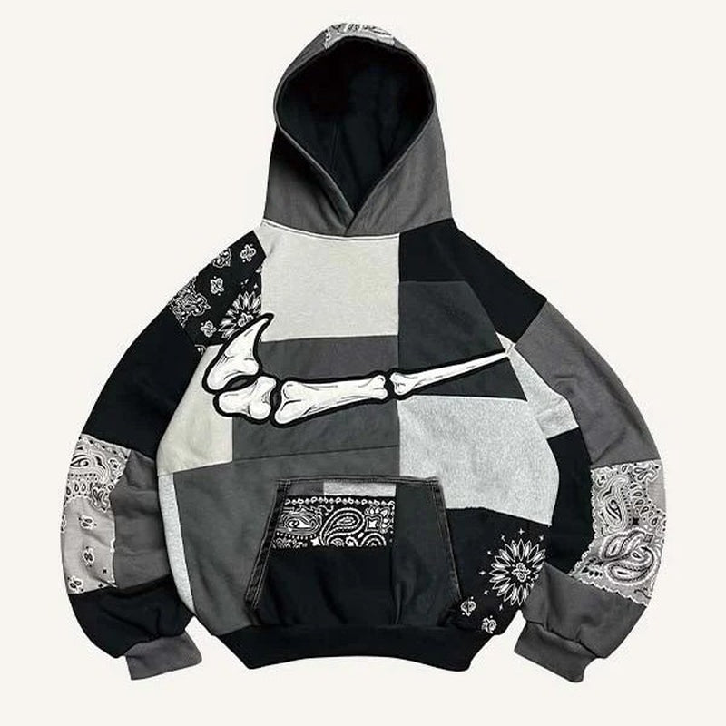 Chic and Cozy Casual Printed Polyester Sweater for Effortless Style