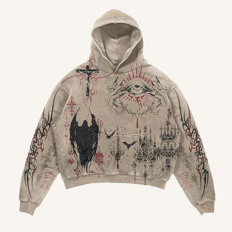 Chic and Cozy Casual Printed Polyester Sweater - Your New Wardrobe Essential