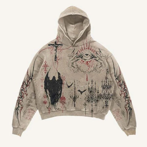 Chic and Cozy Casual Printed Polyester Sweater - Your New Wardrobe Essential