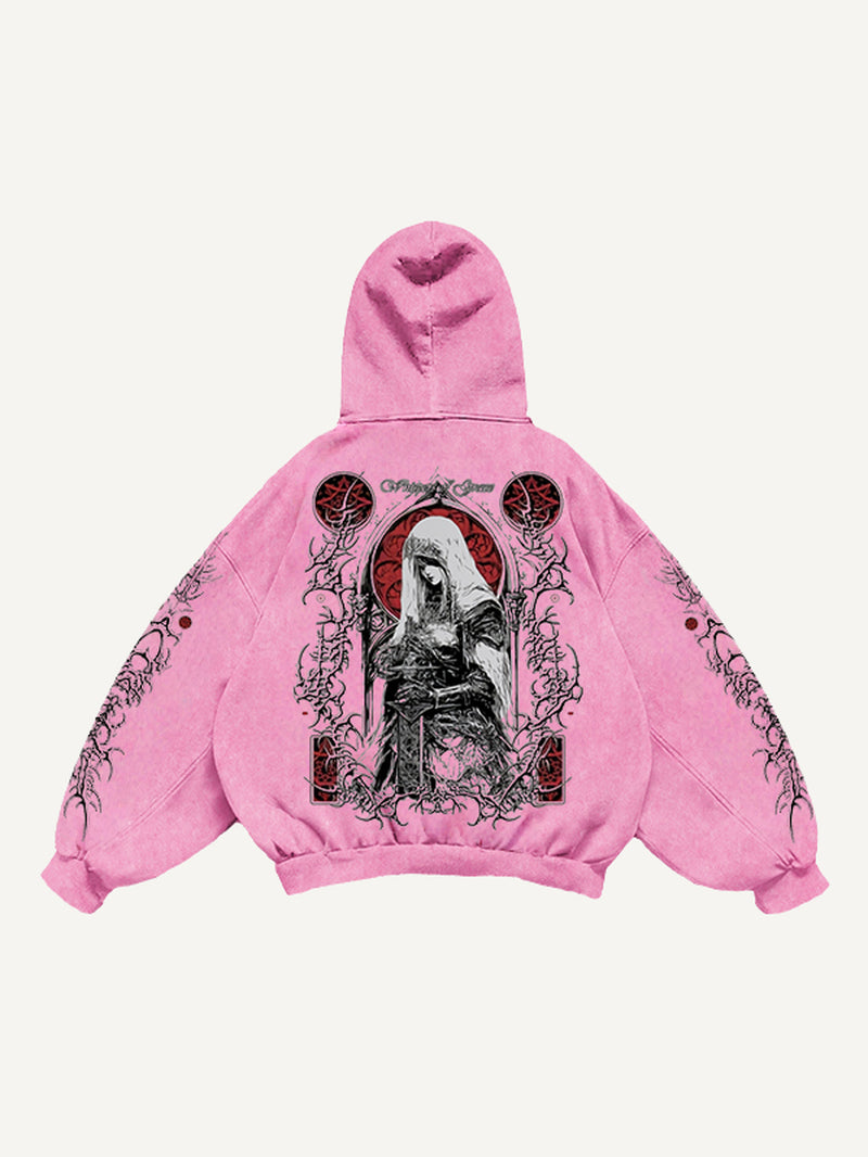 Chic and Cozy Casual Printed Polyester Sweater - Your New Wardrobe Essential