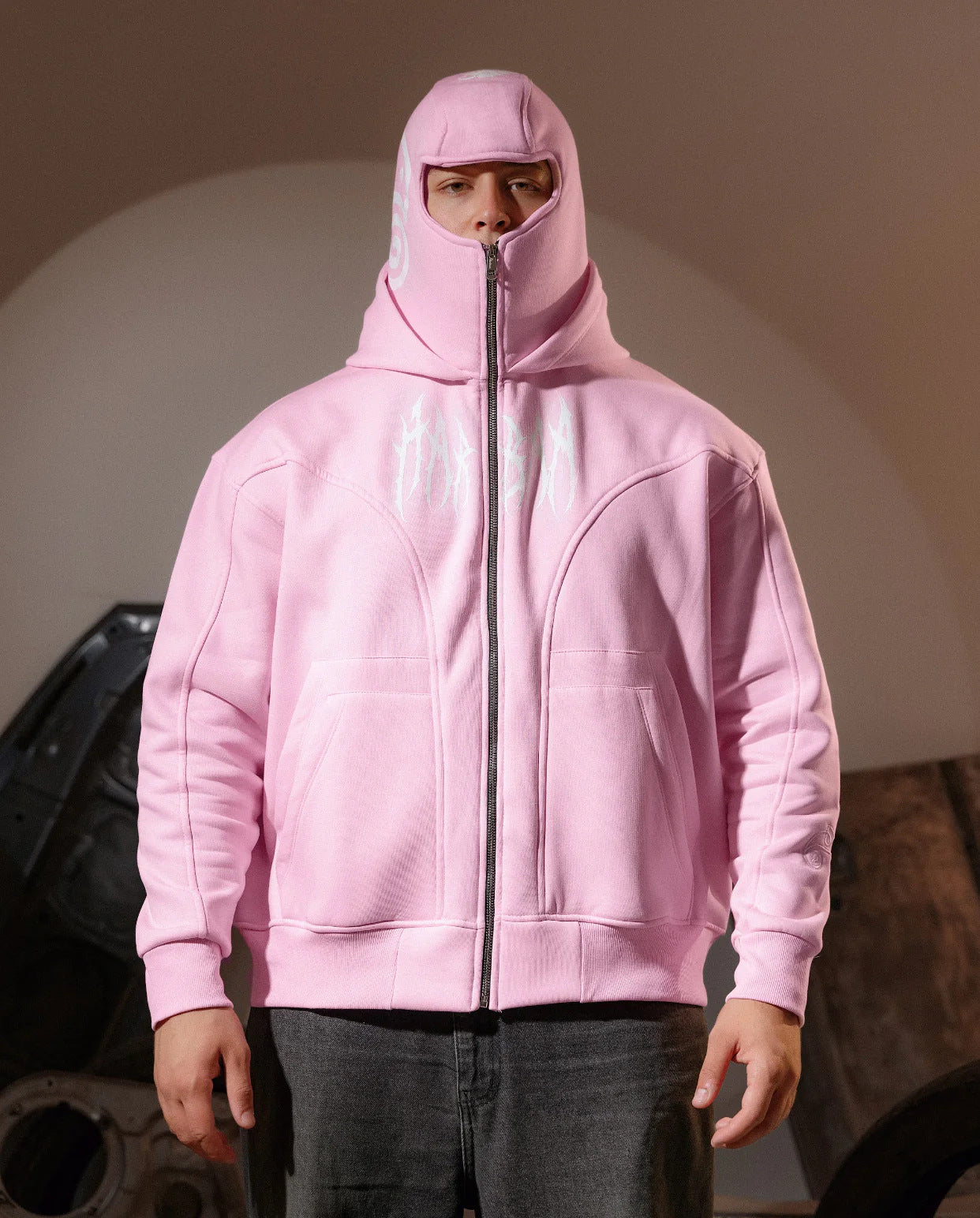 Elevate Your Style with Our Casual Unisex Hoodie Jacket Featuring a Trendy Loose Print Design