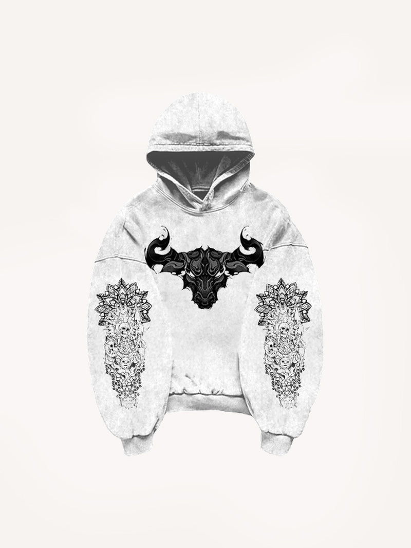 Chic and Cozy Casual Printed Polyester Sweater for the Fashion-Forward